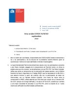 Acta sesión COSOC SUSESO septiembre 2022