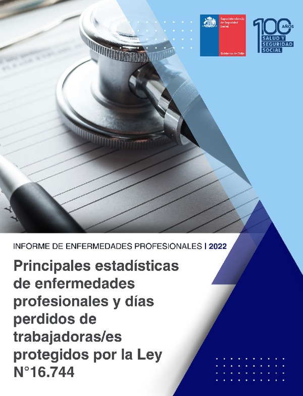 Informe de Enfermedades Profesionales 2022.