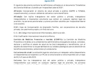 Glosario Estadísticas LM & SIL año 2023