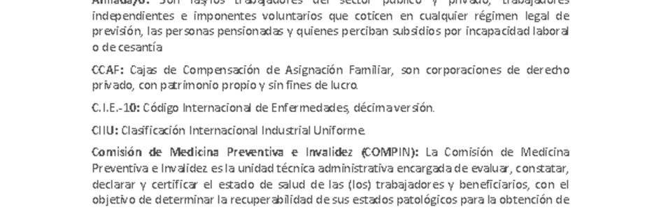 Glosario Estadísticas LM & SIL año 2023