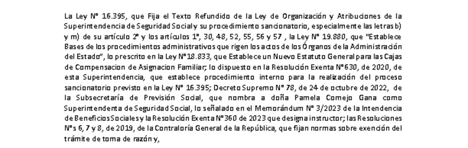 Res.Exenta Nº 06 CCAF De Los Andes