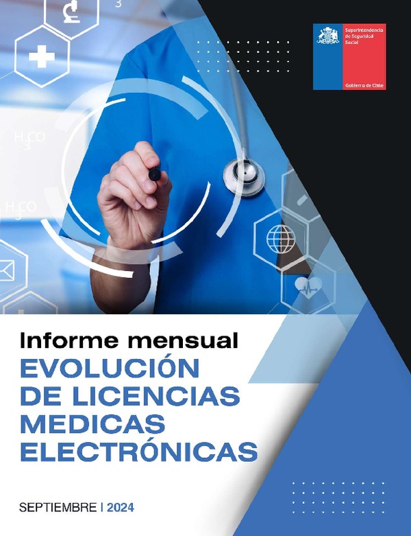 Informe mensual Evolución de Licencias Médicas Electrónicas. Septiembre 2024